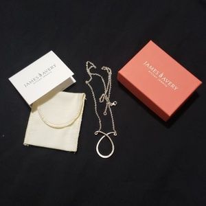 JA Changeable Loop Charm Holder Necklace